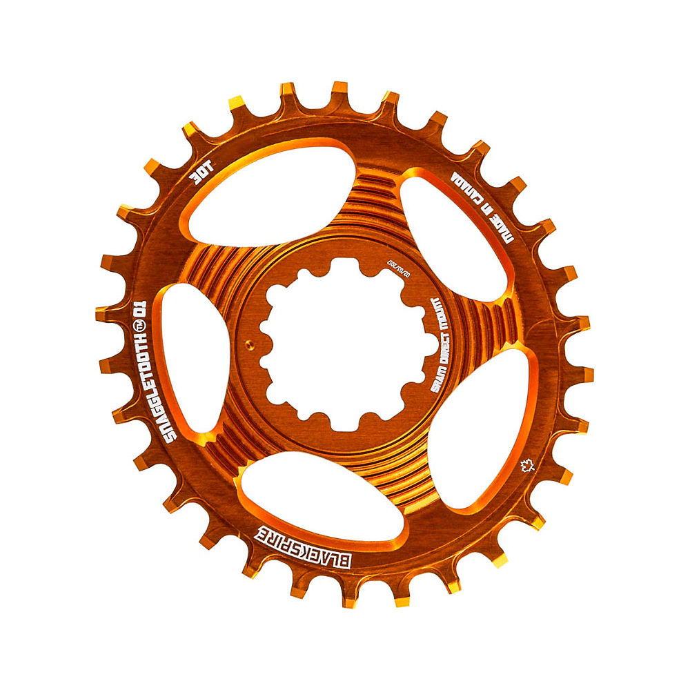 Plateau ovale Blackspire Snaggletooth (SRAM, étroit/large) - Orange - 3mm Offset, Orange