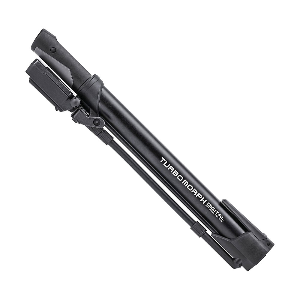 Pompe Topeak Morph Turbo (avec jauge numérique) - Argent, Argent