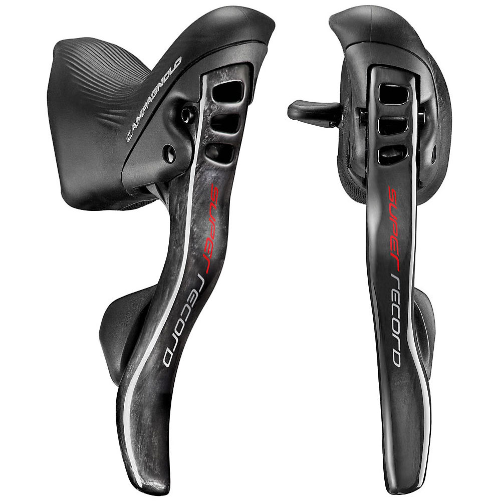 Leviers de frein Campagnolo Super Record UltraShift (12 vitesses) - Carbone, Carbone