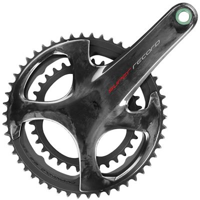 Campagnolo Super Record Ultra Torque 12Sp Chainset - Carbon - 50.34t}, Carbon