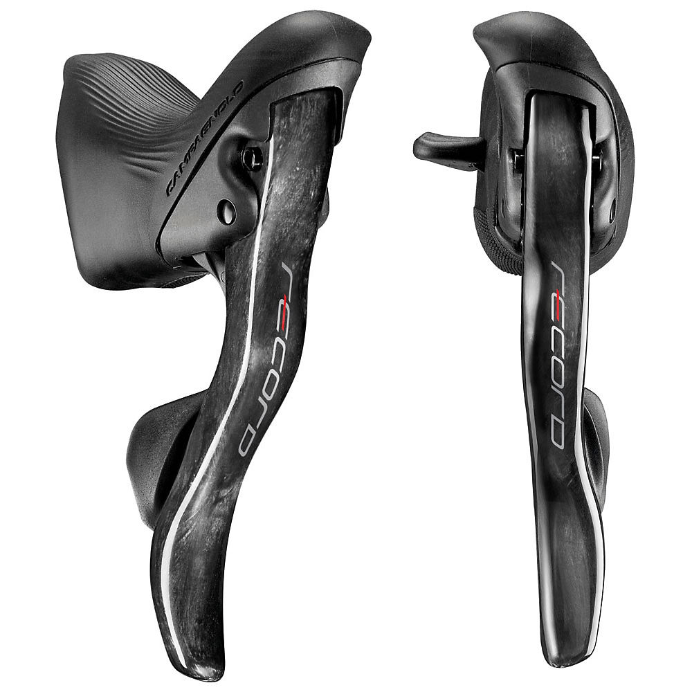 Commandes de vitesse Campagnolo Record Ultra (12 vitesses) - Carbone - One Size, Carbone