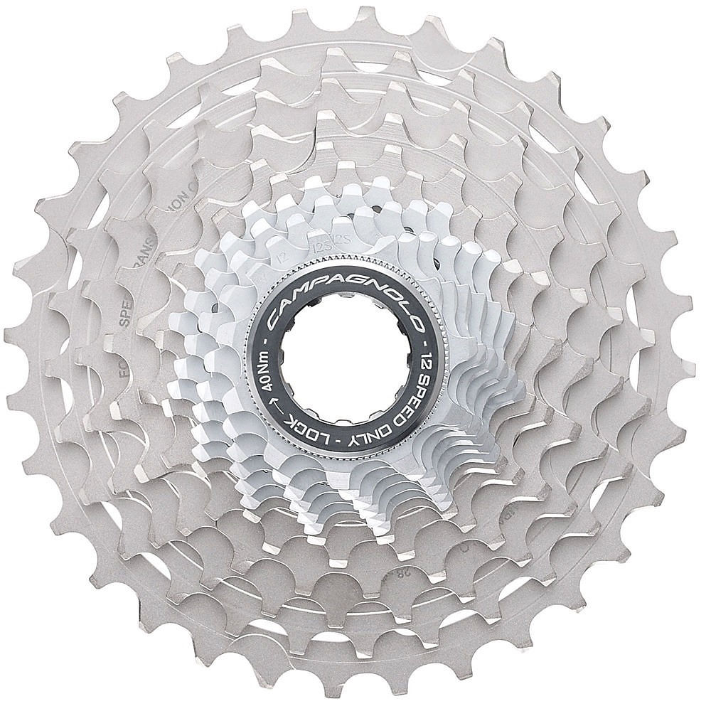 Campagnolo Super Record 12 Speed Road Cassette - Silver - 11-34t}, Silver