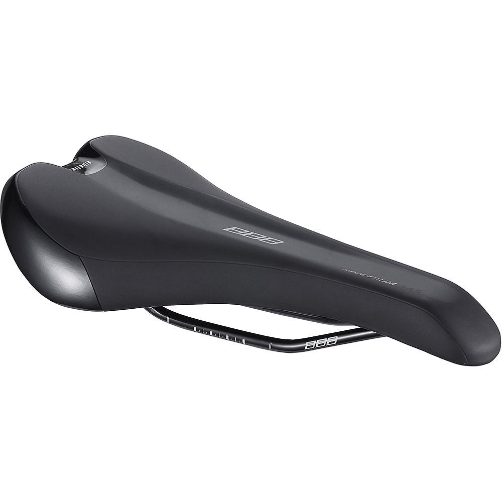 Selle BBB Spectrum - Noir - Wide - 165mm Wide, Noir