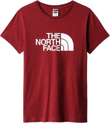 The North Face Women's Easy Tee SS17 - Cordovan - XL}, Cordovan