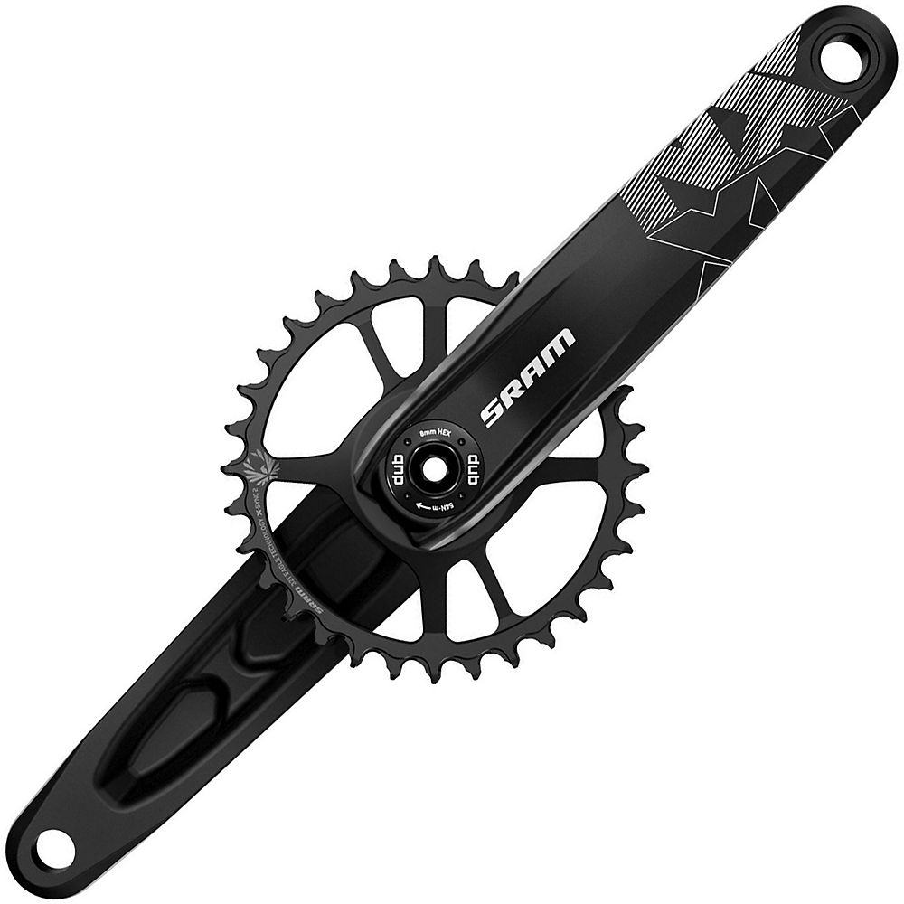 SRAM NX Eagle DUB 12 Speed MTB Chainset - Black - DUB}, Black