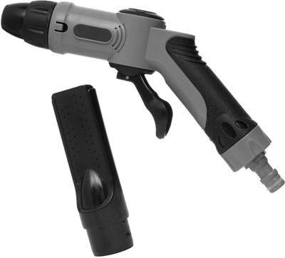 Mobi Spray Gun & Shower Head Pack - Black - Grey - One Size}, Black - Grey