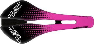Selle Selle San Marco Team Mantra (design ouvert) - Noir/Rose - S2 - Narrow
