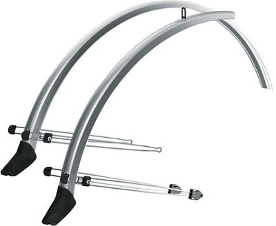 SKS Commuter Road Fixed Mudguard Set - Silver, Silver