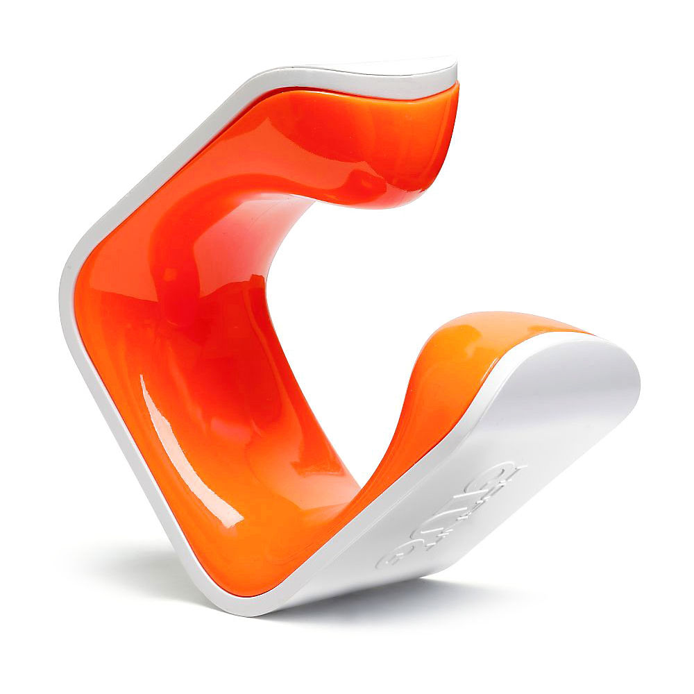 Porte-vélo Clug (VTT) - Blanc - Orange, Blanc - Orange