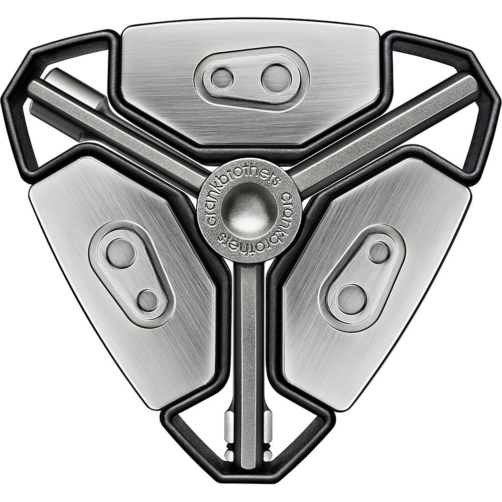Multi-outils Crank Brothers Y-12 - Argent-Noir, Argent-Noir