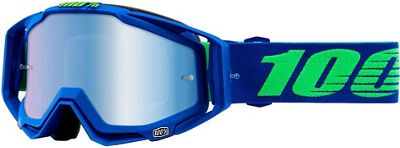 Masque 100% Racecraft (verre miroir) - Dreamflow - Mirror Blue Lens