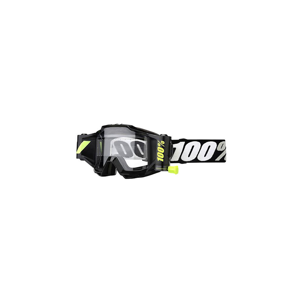 Image of 100% Accuri Forecast Youth Goggles AW18 - Black - Clear Lens, Black - Clear Lens