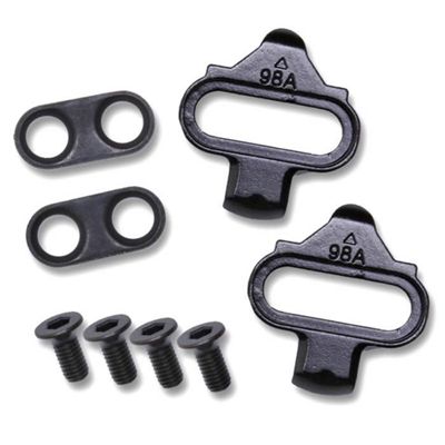 Cales Wellgo CL98A pour pédales VTT Shimano SPD - Noir, Noir