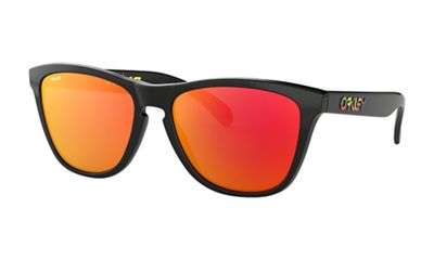 Occhiali da sole Oakley Frogskins  (Prizm Ruby) - nero lucido, nero lucido
