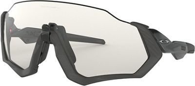 Occhiali da sole Oakley Flight Jacket (trasparente, nero) - grigio, grigio