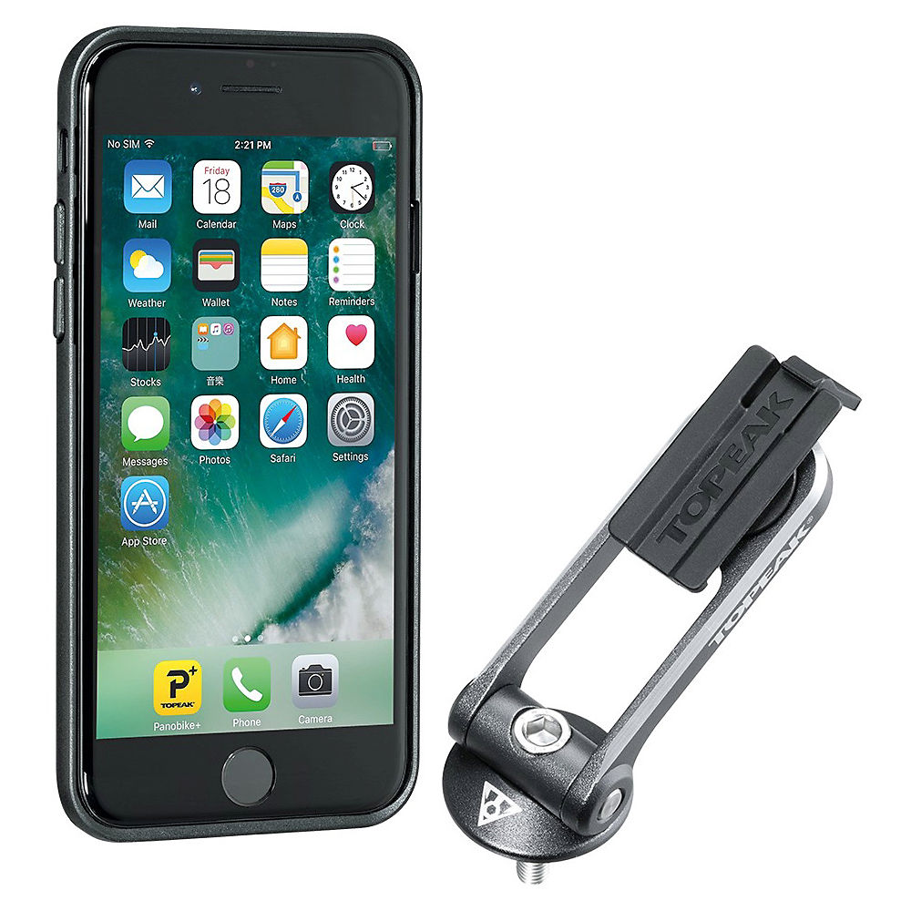 Fixation Topeak Ridecase (iPhone 6/6S/7/8) 2018 - Noir, Noir