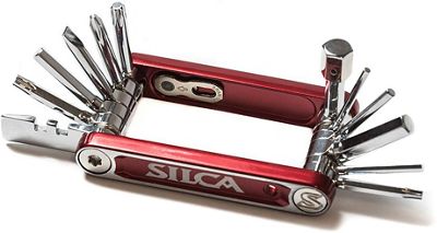 Silca Italian Army Knife Multi Tool (Tredici), Red