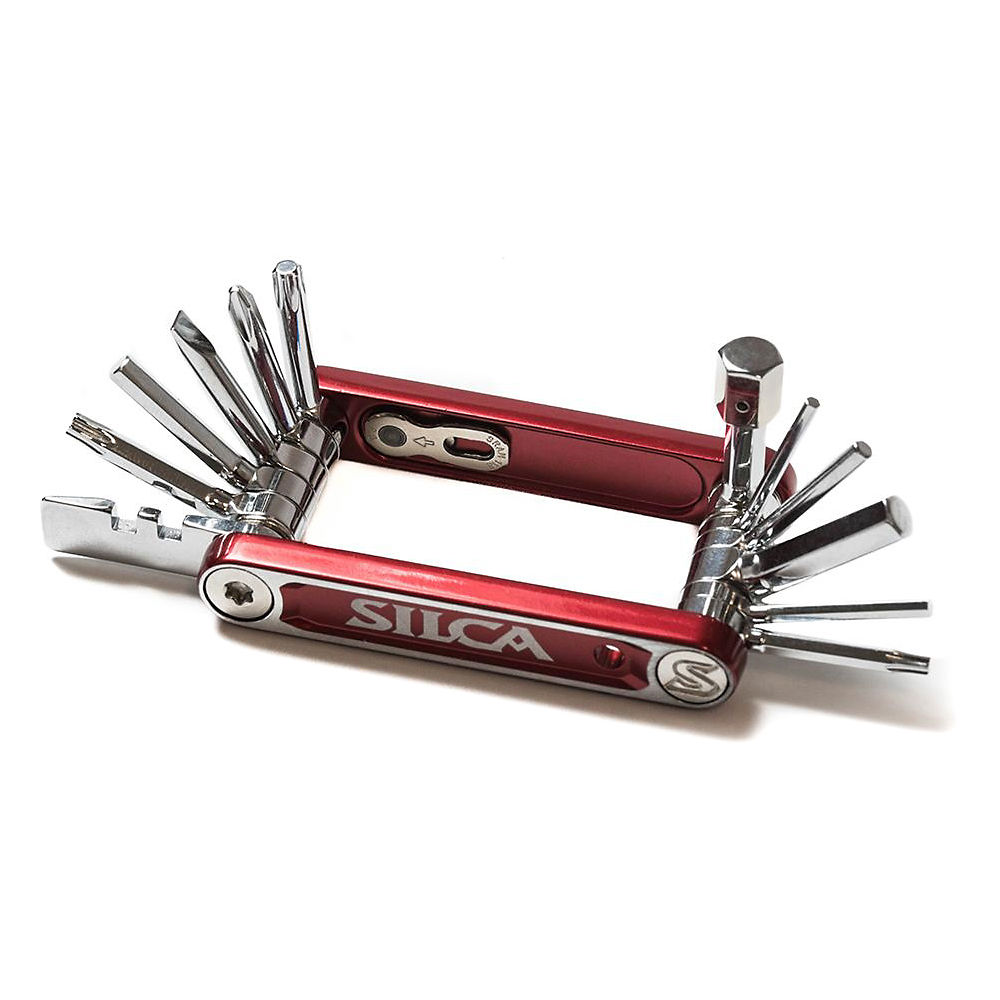 Couteau-suisse Silca Italian Tredici - Rouge, Rouge