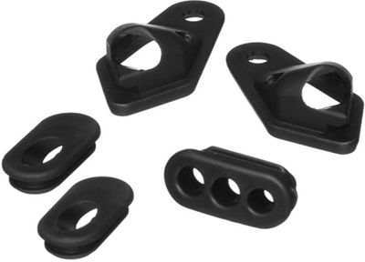 Nukeproof Mega Carbon Internal Cable Kit - Black - Entry and Exit, Black