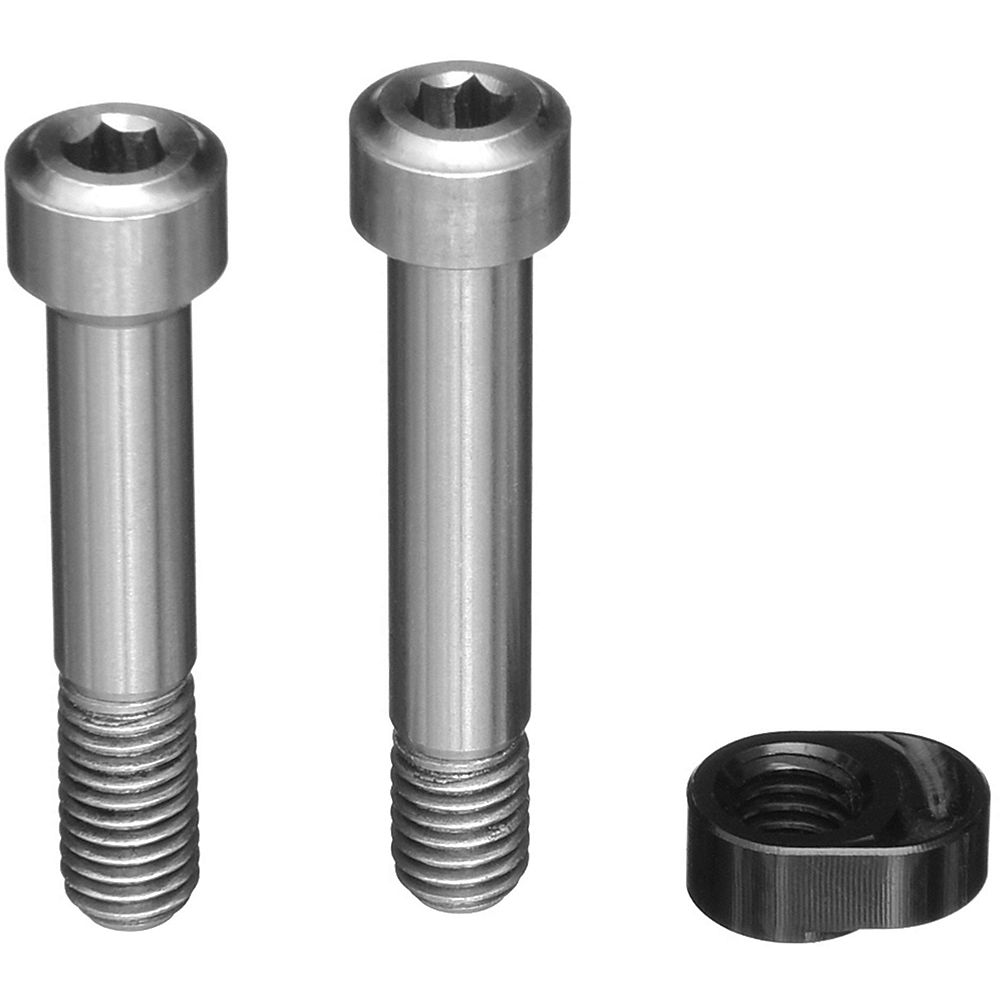 Kit de vis Nukeproof Mega (pour amortisseur métrique en carbone) - Argent - Inc. Flip Chip, Argent