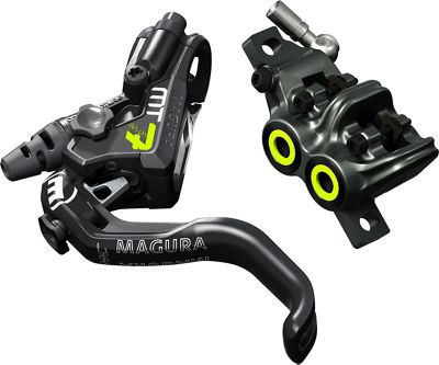 Magura MT7 Pro HC Mountain Bike Disc Brake - Black - Yellow - Single, Black - Yellow
