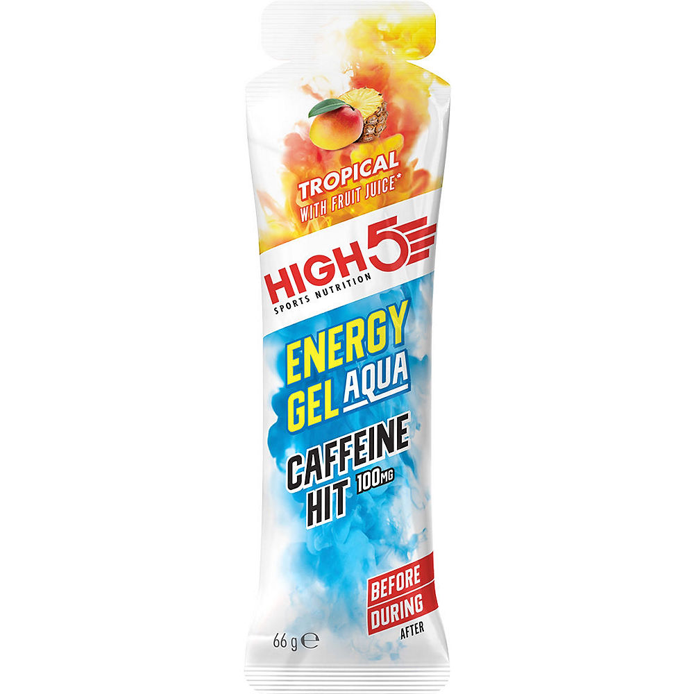 Gels énergétiques High5 Aqua Caféine Hit - 61-80g