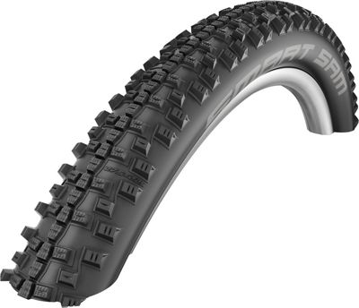 Schwalbe Smart Sam Performance MTB Tyre (DD) - Black - Folding Bead, Black