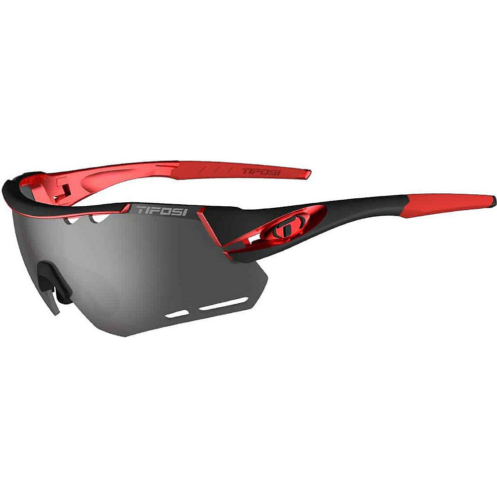 Lunettes de soleil Tifosi Eyewear Alliant (verre interchangeable, 2018) 2018 - Noir/Rouge, Noir/Rouge