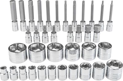 Park Tool Socket and Bit Set (SBS-3) - Silver, Silver