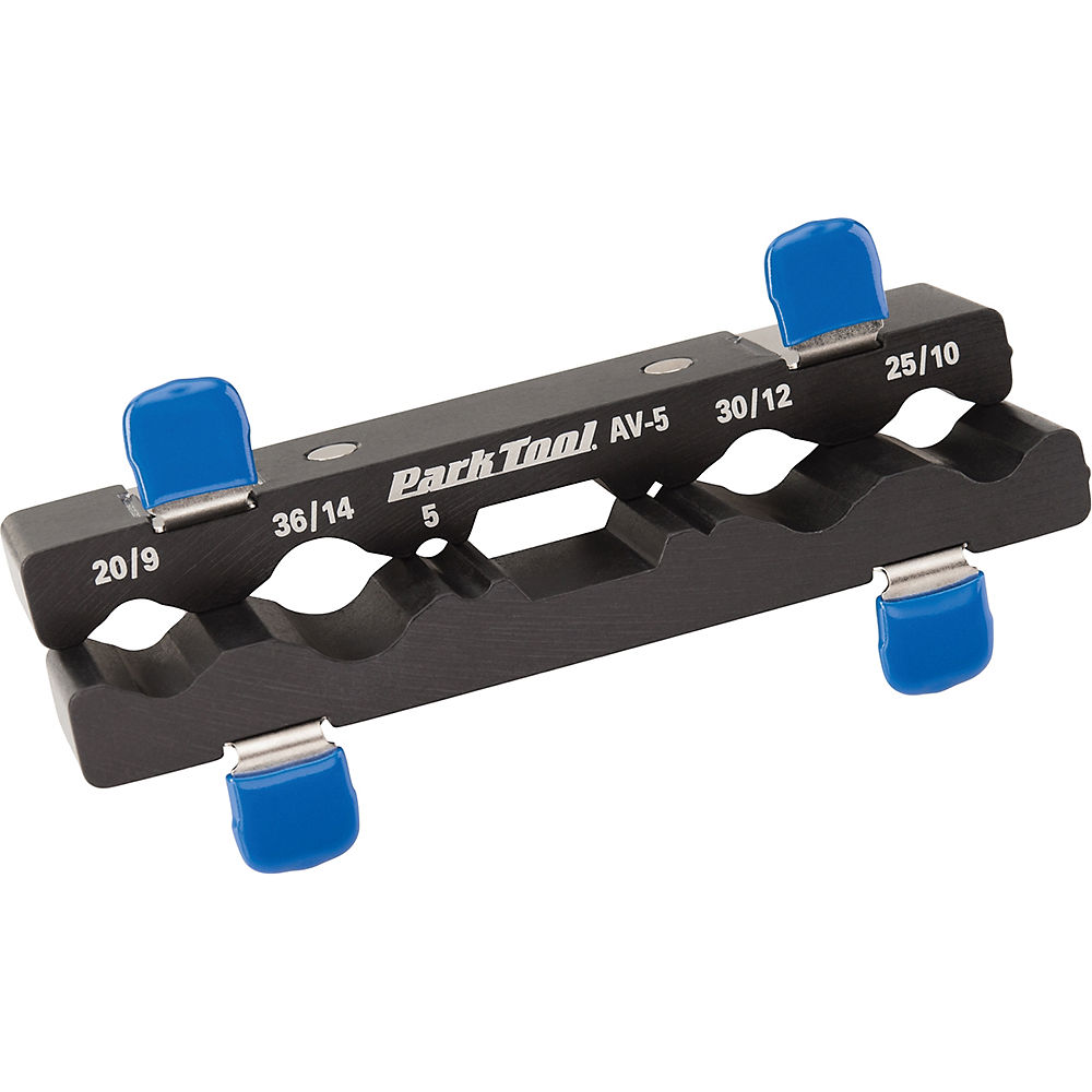 Mors d'étau Park Tool AV-5 (axes et pédales) - Noir, Noir