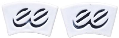 25010721173 Cane Creek EE RM Plug (Pair) - White sku 25010721173