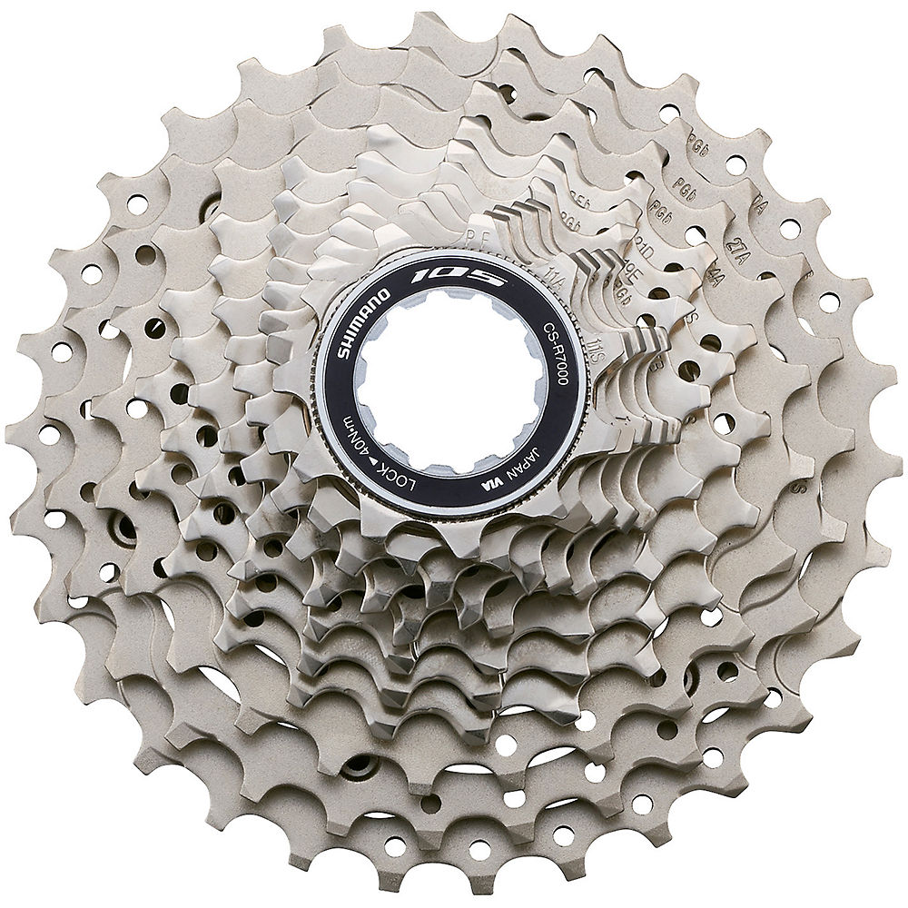 Cassette Shimano 105 R7000 (11 vitesses) - Argent - 11-32t, Argent