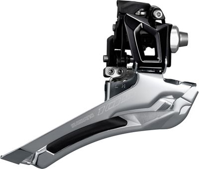 Shimano 105 R7000 11 Speed Road Front Derailleur - Black - 28.6mm/31.8mm}, Black