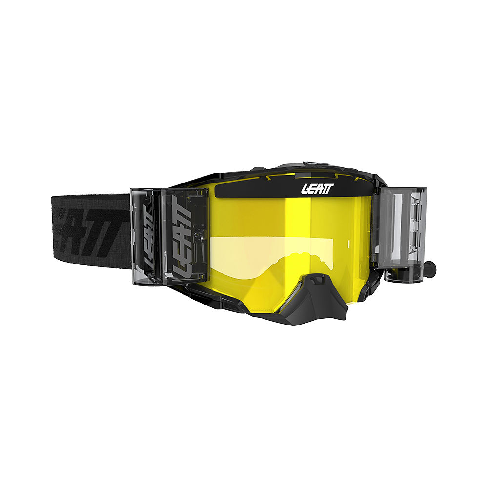 Neck brace Leatt Velocity 6.5 Roll-Off - Black-Grey Yellow, Black-Grey Yellow