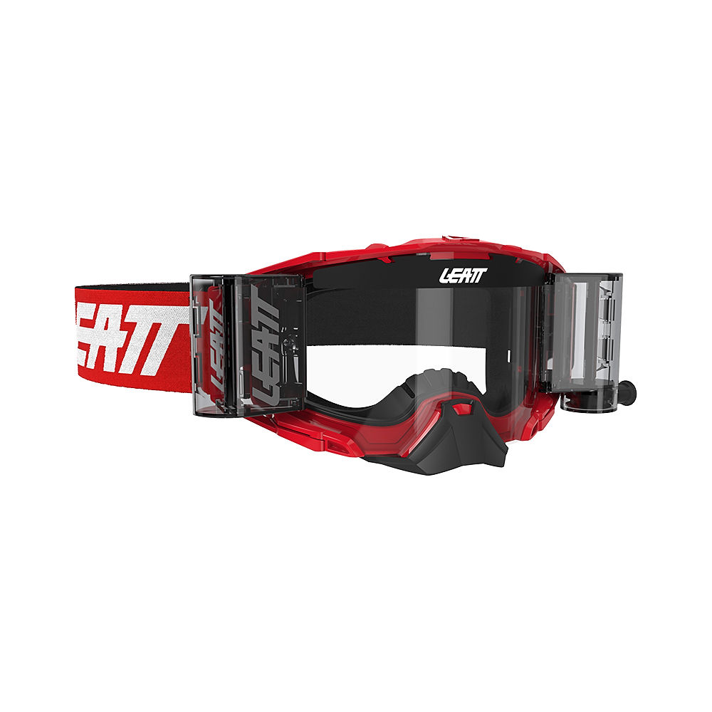 Neck brace Leatt Velocity 6.5 Roll-Off - Red-White Clear, Red-White Clear