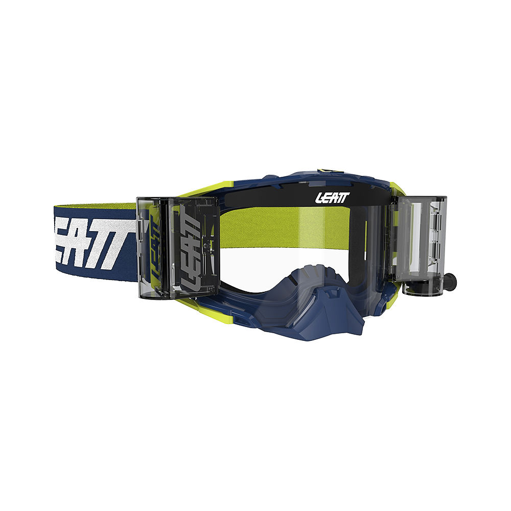 Neck brace Leatt Velocity 6.5 Roll-Off - Whie-Yellow Clear, Whie-Yellow Clear