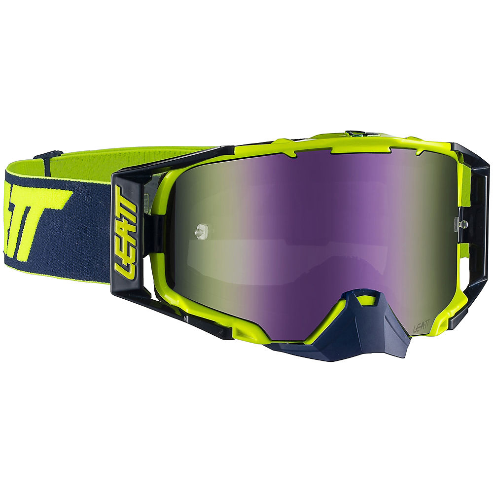 Masque Leatt Velocity 6.5 Iriz - Ink-Lime Blue, Ink-Lime Blue