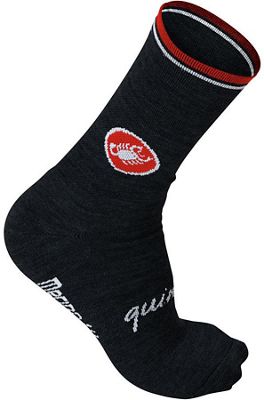 Calzini Castelli Quindici Soft (caviglia 15cm, lana)  - nero - S/M, nero
