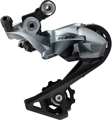 Shimano 105 R7000 11 Speed Rear Derailleur - Silver - Short Cage}, Silver