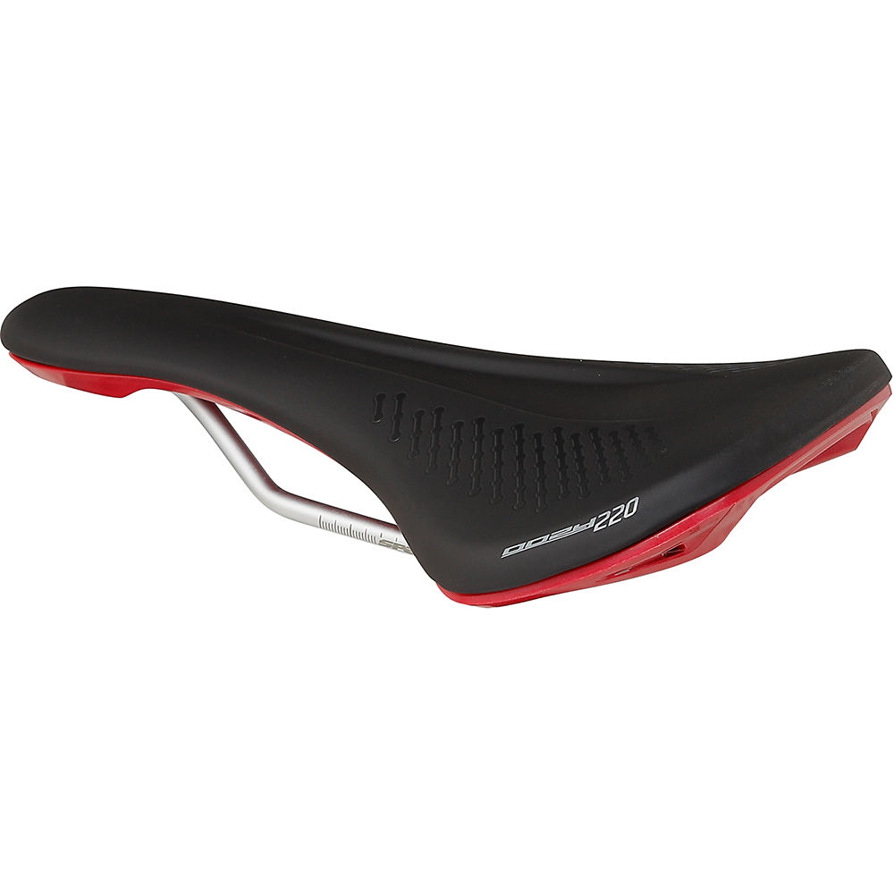 Selle Spank Oozy 220 - Rouge - 144mm Wide, Rouge