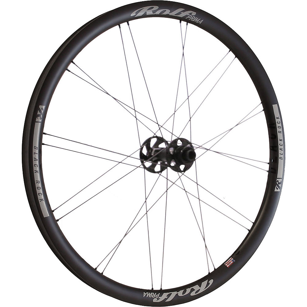 Roue avant VTT Rolf Prima Black Rock (carbone) - Noir - 15mm - 9mm