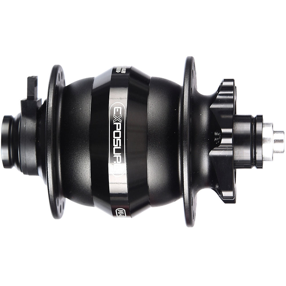 Moyeu Exposure Revo Dynamo (32 rayons, QR15) - Noir