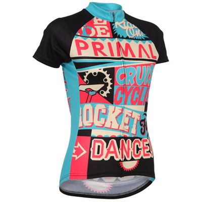 Primal Women's RideOn Short Sleeve Jersey - Multicolour - S}, Multicolour