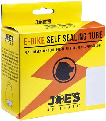 Joe's No Flats Self Sealing MTB Tube - Presta 48mm - Black - 28", Black