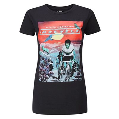 T-shirt Femme Morvélo Fiercely - Noir