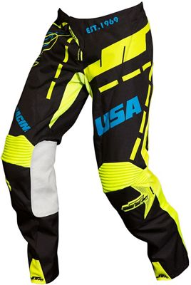 Pantalon JT Racing Hyperlite Blueprint 2019 - Blue-Black-Neon Yellow - 30