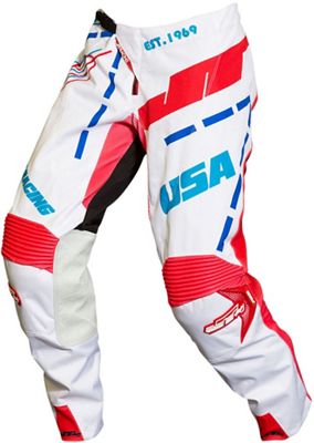Pantalon JT Racing Hyperlite Blueprint 2019 - Bleu/Blanc/Rouge - 30