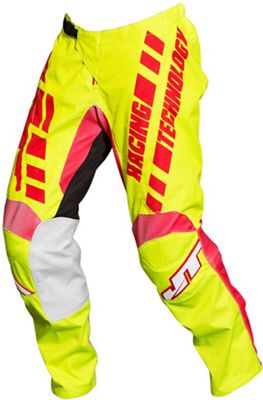 Pantalon JT Racing Flo Tec Megabyte 2019 - Jaune/Rouge/Orange - 32