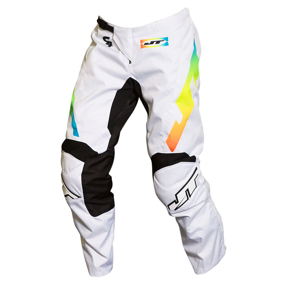 Pantalon JT Racing C4 Rasta 2019 - White Multi - 32