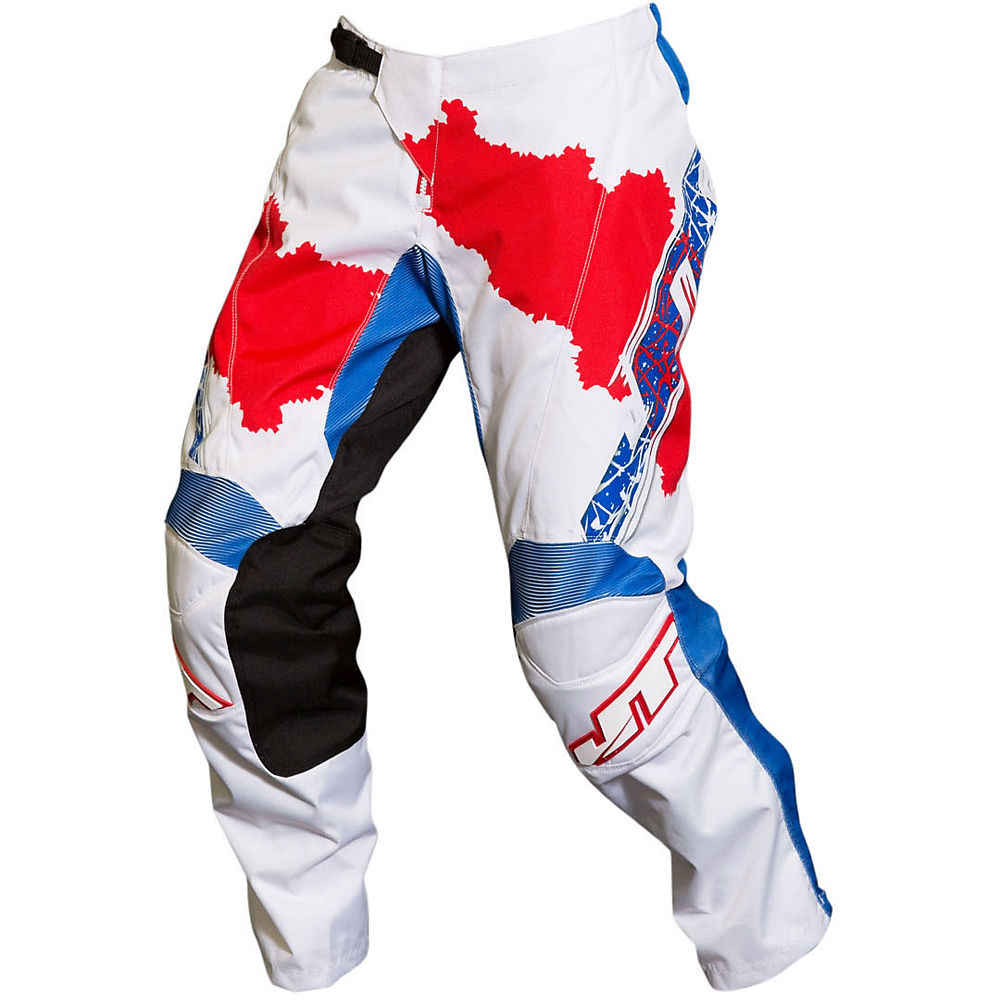 Pantalon JT Racing C4 Ripper 2019 - Rouge/Blanc/Bleu - 30